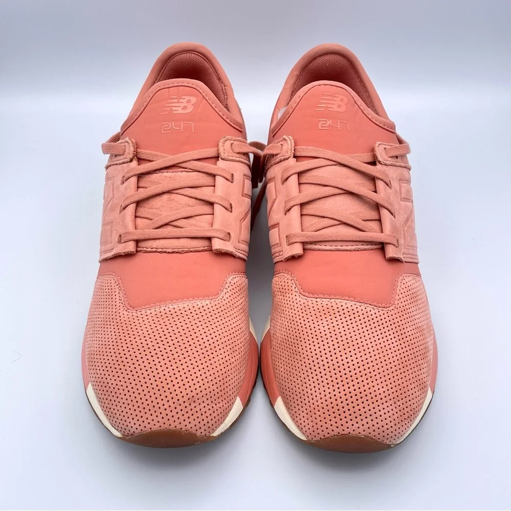 NEW BALANCE | Men’s Lux 247 ‘Dawn til Dusk’ Sneaker in Rose/Sea Salt | Size 9 - Picture 4 of 13